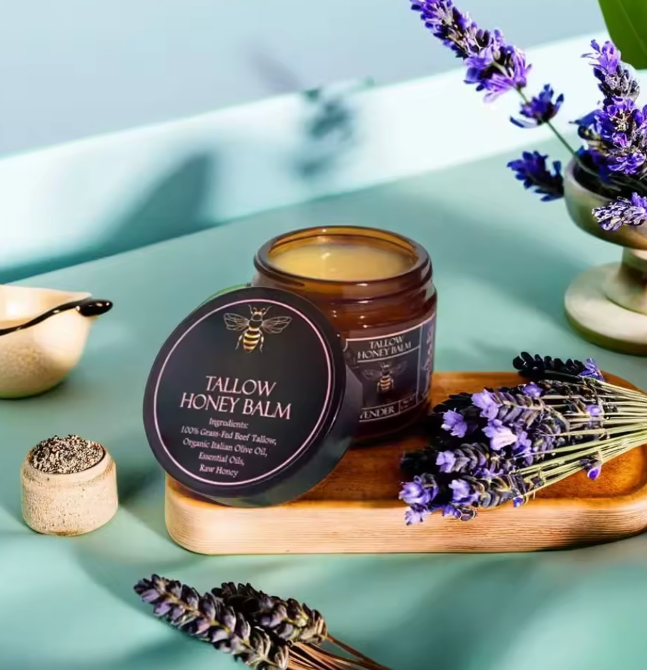 Organic Grass-Fed Beef Tallow Balm
