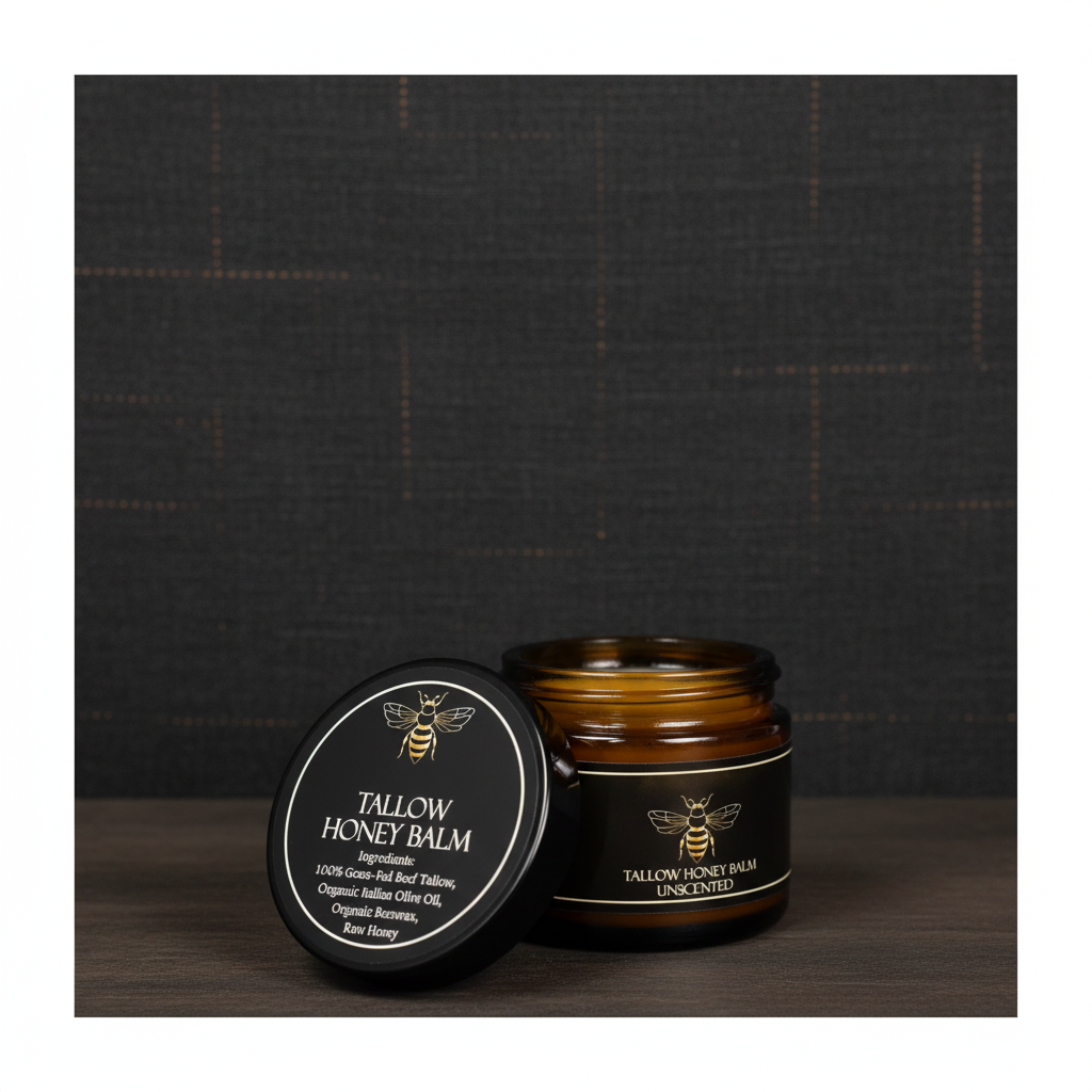 Organic Grass-Fed Beef Tallow Balm