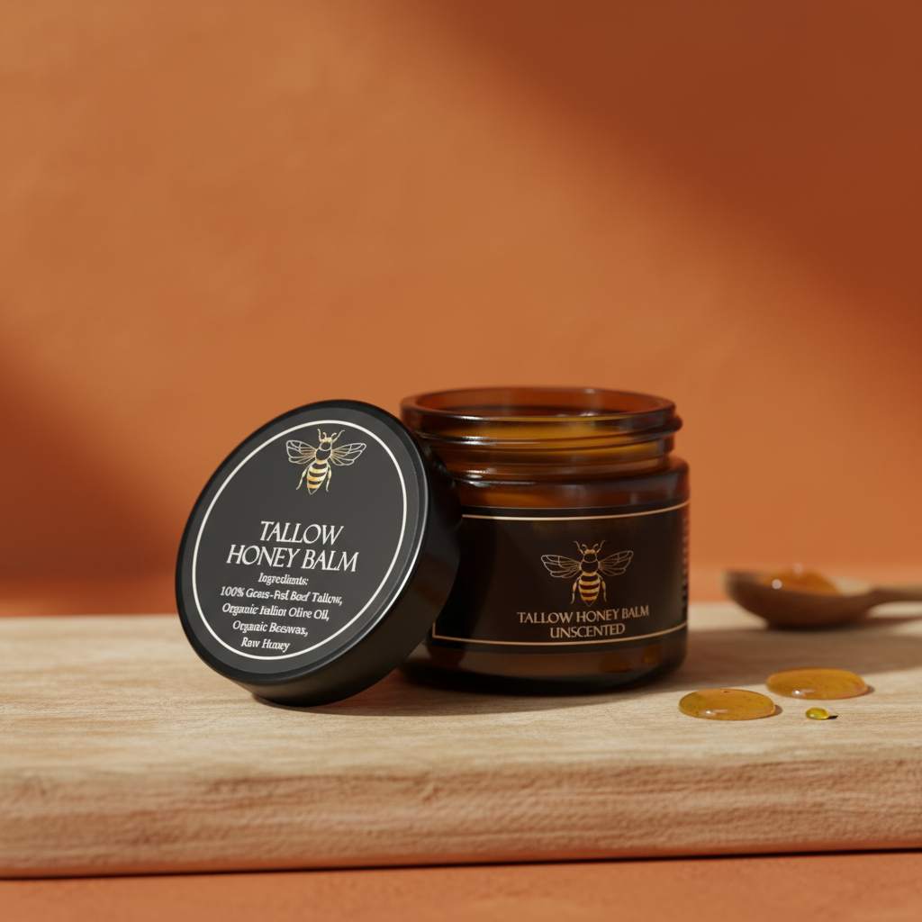 Organic Grass-Fed Beef Tallow Balm