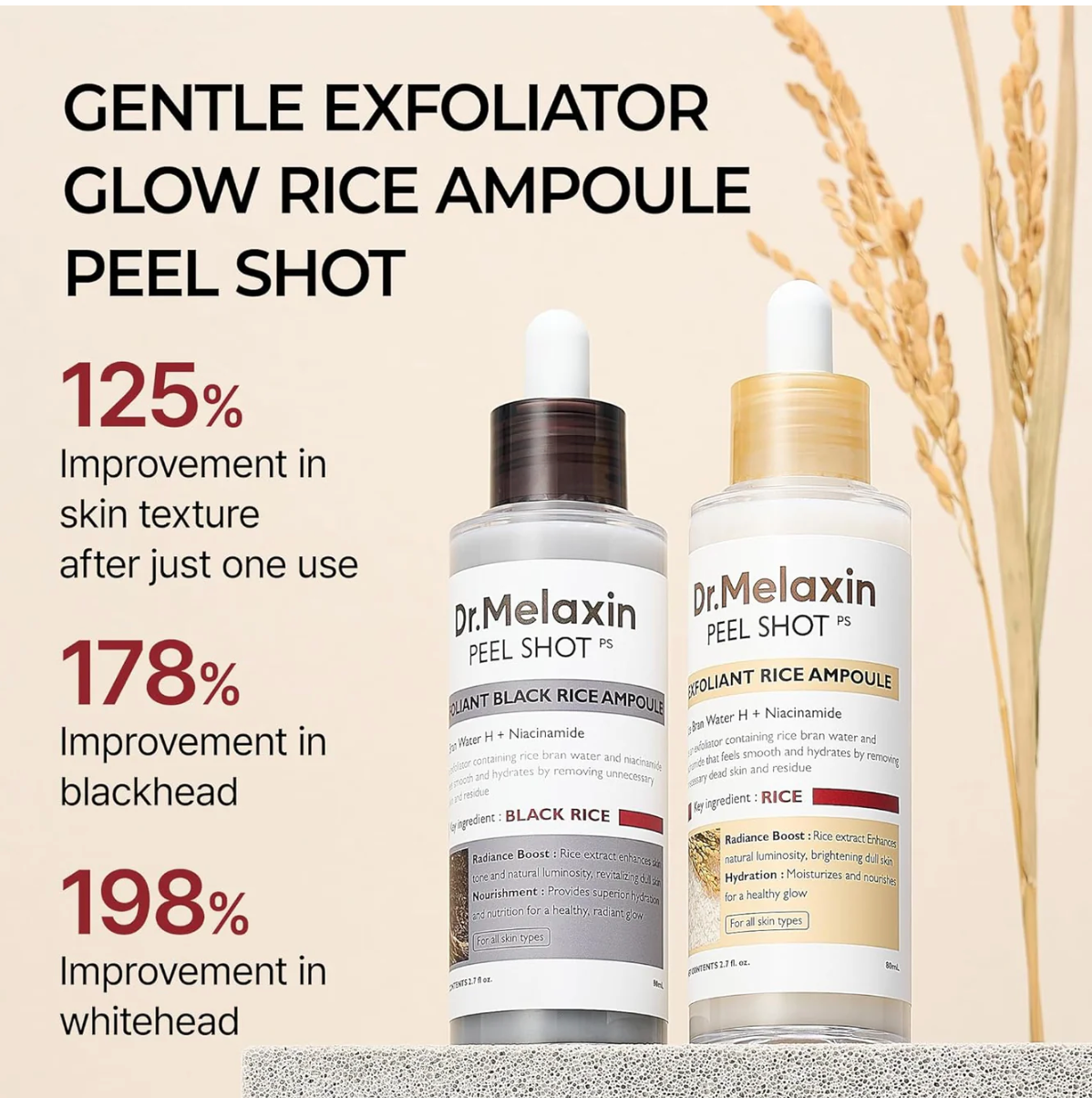 Dr. Melaxin Peel Shot Set(White + Black)