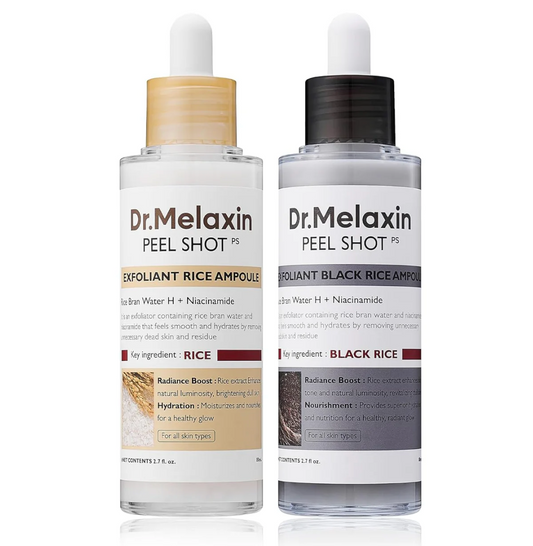 Dr. Melaxin Peel Shot Set(White + Black)
